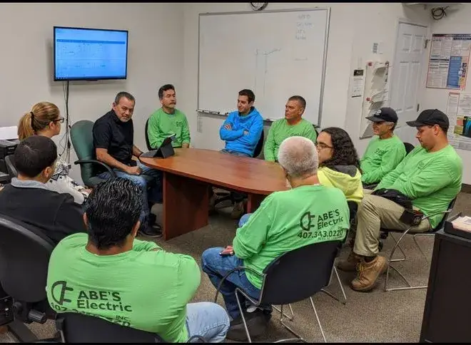 The ABE'S Electric team of licensed Kissimmee, Florida electricians